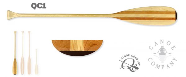 Boutique Canoe Company, pagaie bois, canoe canadien