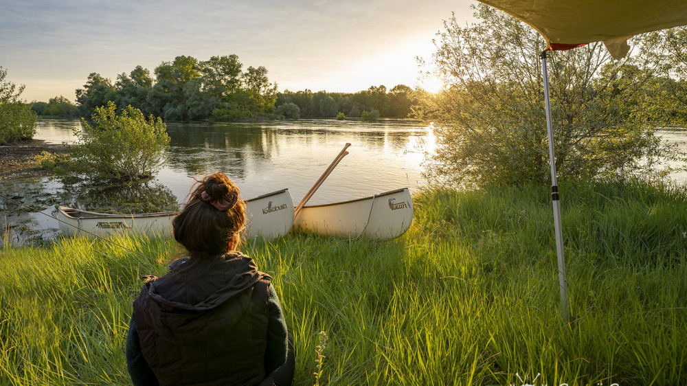 Canoe Company Chenonceaux, bivouac Loire, JF SOUCHARD